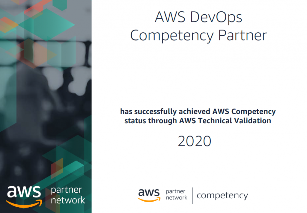 Certyfikat AWS DevOps Competency